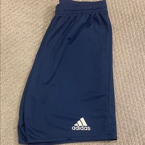 Adidas Kids Dark Blue Athletic Shorts